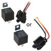 4 Pin 5 Pin 40A Waterproof Car Relays Automotive Relays for DC12V 24V Battery Oil Pump Fan Control Light