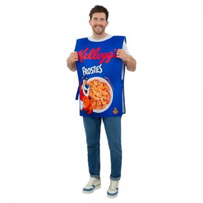 Kelloggs Unisex Adult Frosties Cereal Box Costume