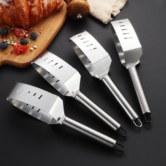 Stainless Steel Watermelon Slicer Easy Watermelon Cutting Tool with Ergonomic Handle Home Kitchen Fruit Slicer for Watermelon Cantaloupe Apples