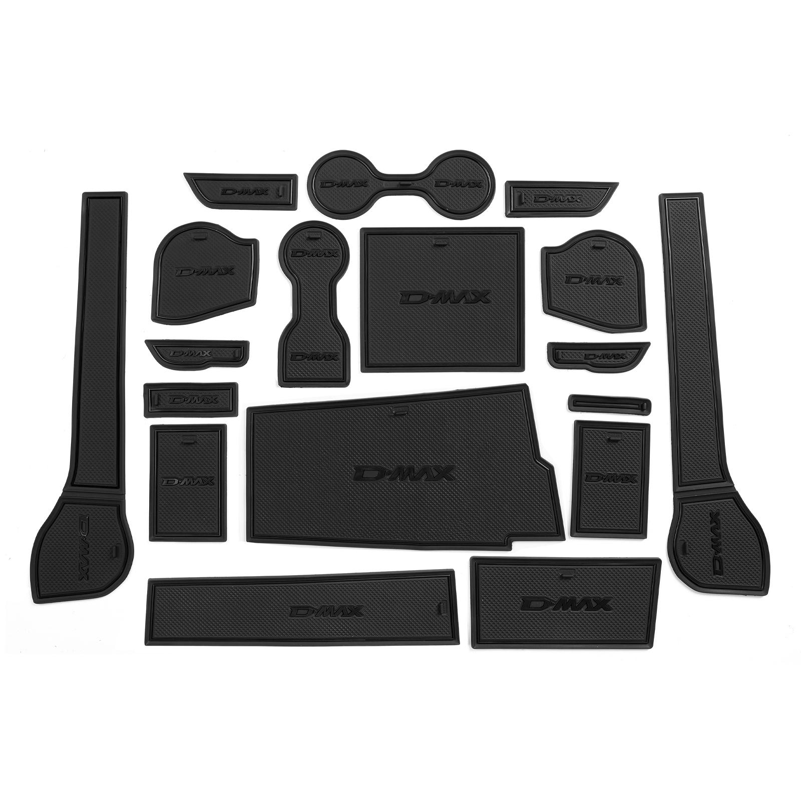 

для ISUZU D-MAX 2025 - 2025 DMAX противоскользящий коврик для пазов под калитку нескользящая накладка на дверной паз аксессуары для салона автомобиля подстаканник