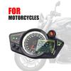 Universal LCD Digital Motorcycle Odometer Speedometer Meter Instrument Adjustable MAX 199KM/H 14000 RPM  For 2,4 Cylinder