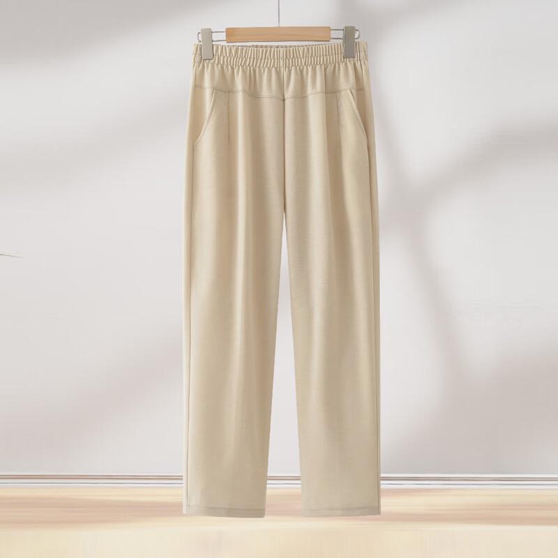 LangSha Women's Casual Straight-Leg Pants