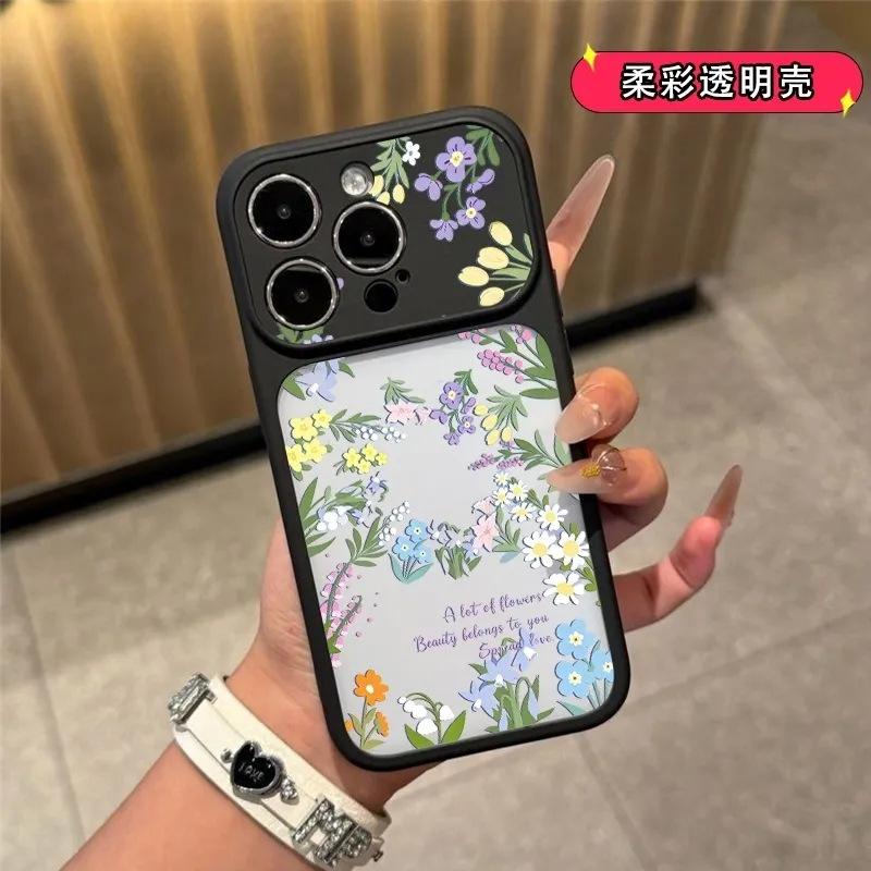 INS Colorful Flower Cluster Is Suitable for Apple iPhone 11/11 Pro Cases, 11 Feels Like a Skin-like Acrylic 11, and 11/11 Is Drop-proof