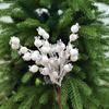 5Pcs/set Foam Artificial White Berry DIY Christmas Tree Ornament  Living Room