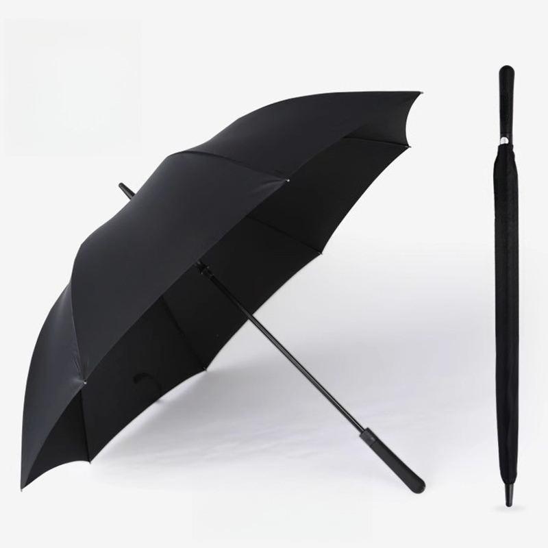 Suitable For Porsche Golf Long Handle Umbrella High-end Black Plastic Business Gift Advertising Sun Protection Umbrella