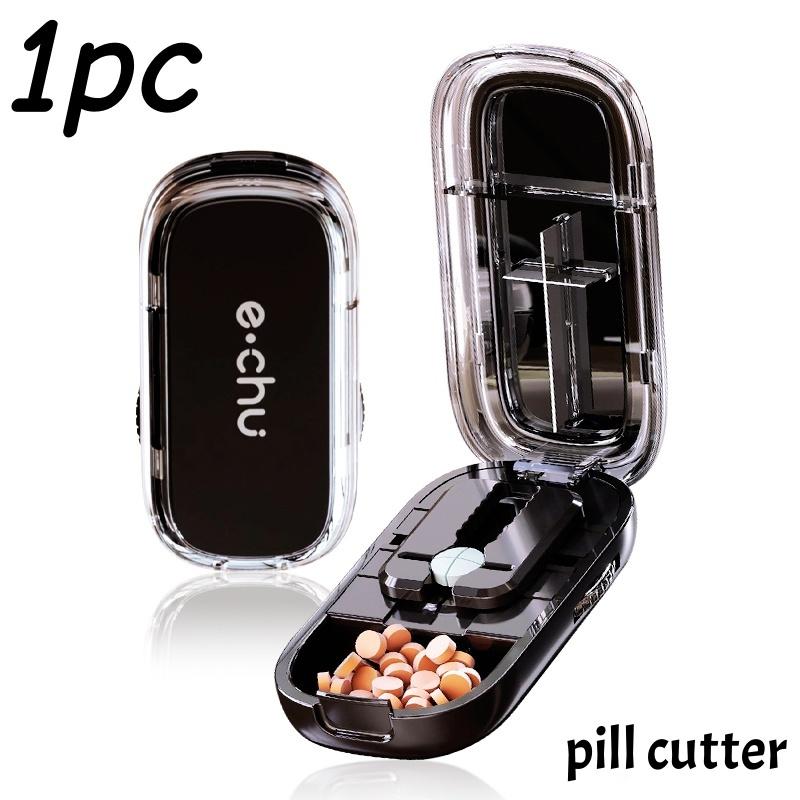 Weekly Pill Case Portable 7 Days Medicine Tablet Box Travel Drugs Storage Organizer Vitamin Fish Oil Compartments Packaging Case