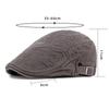 Men Beret Women Autumn Winter Cap British Retro Painter Cap Forward Cap