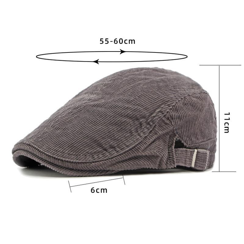 Men Beret Women Autumn Winter Cap British Retro Painter Cap Forward Cap