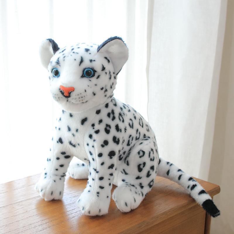 Animal Leopard Lion Plush Toy With Pp Cotton Filling For Kids And Collectors