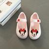 Cute Cartoon Mickey Mary Jane Shoes Women's Summer 2025 New Cute Fashion Wear Comfortable Sandals Single Shoes