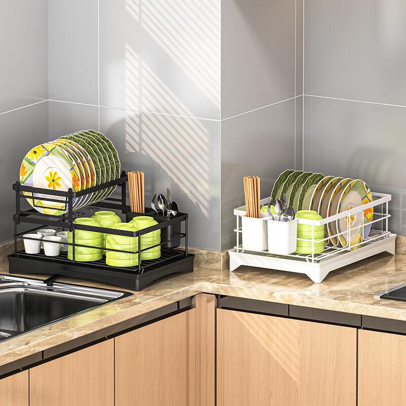 Multi-functional Countertop Dish Drying Rack