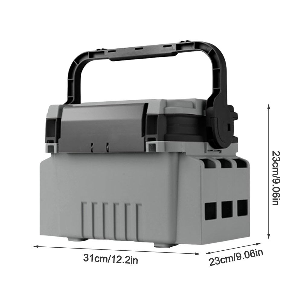 Multifunctional Portable Fishing Box Large Capacity Compact Design Rod Barrel Holder Rod Storage Box Shore Fishing