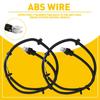 2X ABS Wheel Wire Speed Sensor Harness 970-040 For Chevrolet Cadillac CTS Black