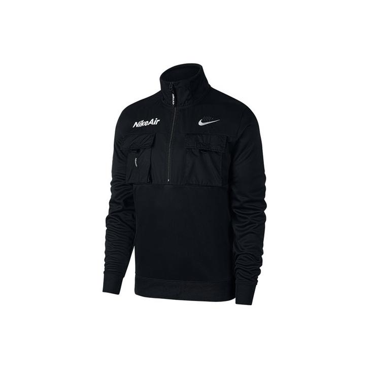 

Мужская куртка Nike Air с половиной молнией, верхняя одежда, черная CU4169-010 XXL