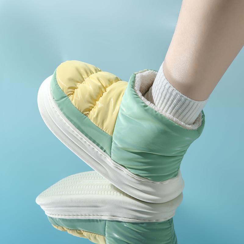 2024 Brand Designer Luxury Winter Men Women Warm Snow Ankle Down Boots Shoes Waterproof Indoor Outdoor Footwear Male Female Boot