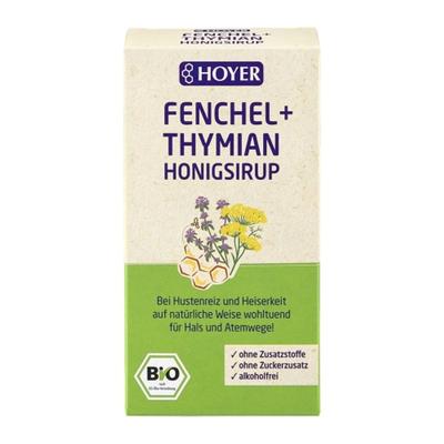 Hoya Fennel Thyme Honey Syrup 250g