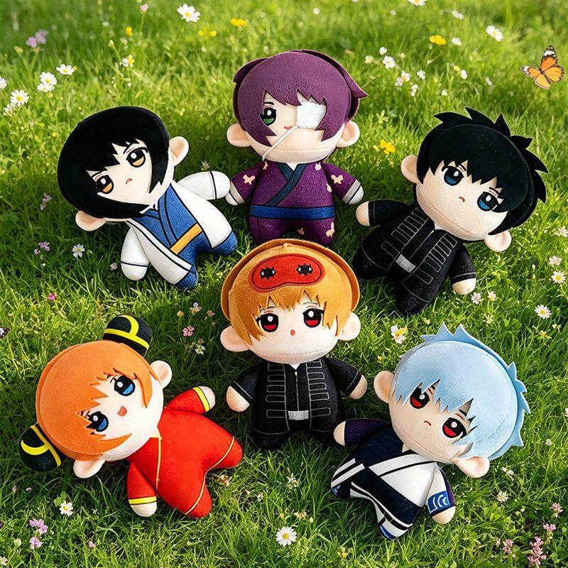 Japan Anime Gintama Hijikata Toushirou Standing Posture Soft Plush Filling Doll Sofa Cute Decoration Anime Enthusiast Collection
