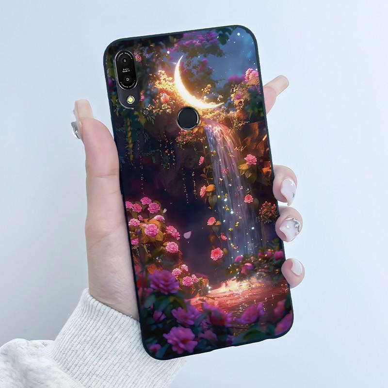 For Asus Zenfone Max Pro M1 ZB602KL ZB601KL X00TD / Max M1 ZB555KL X00PD Case Rabbit Cartoon Animals Black Soft Silicone Cover