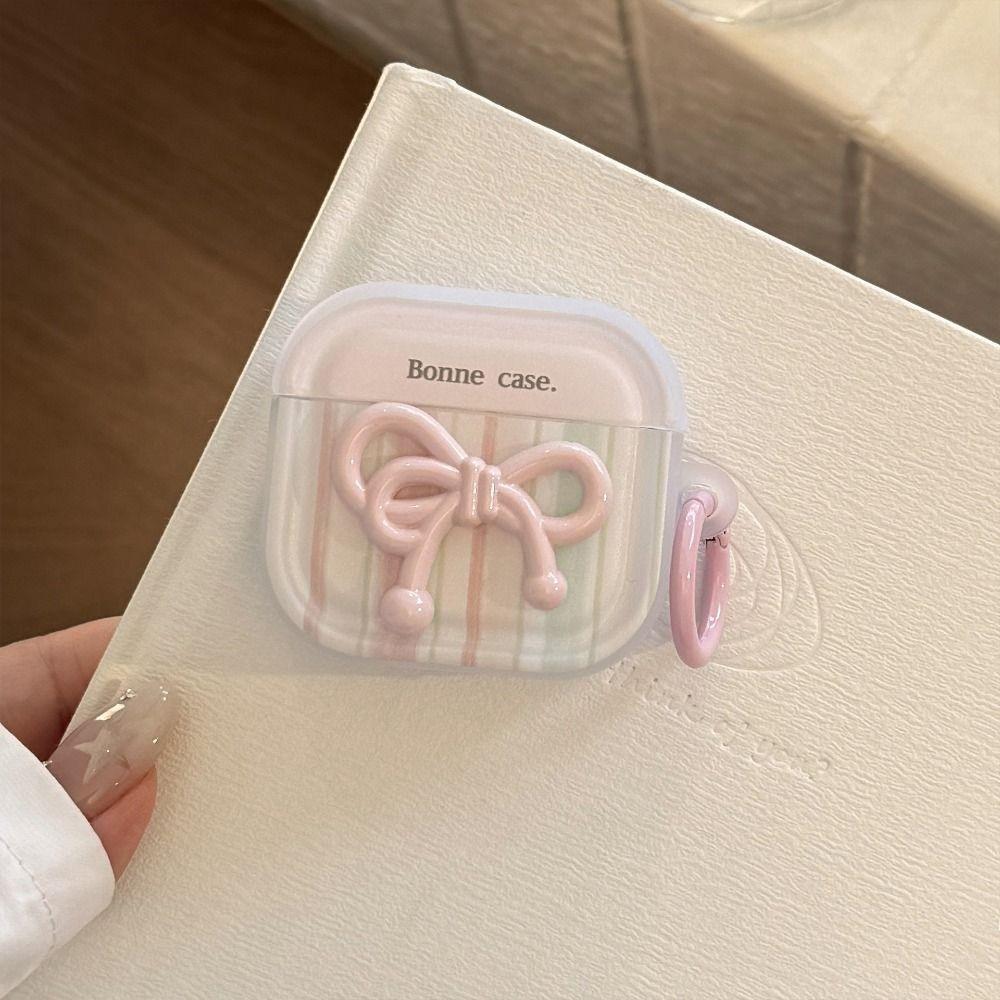 With Hook Headphone Box Cover Protective Shell for Airpods 4/3/2/1/pro2/pro Earphone Accessories