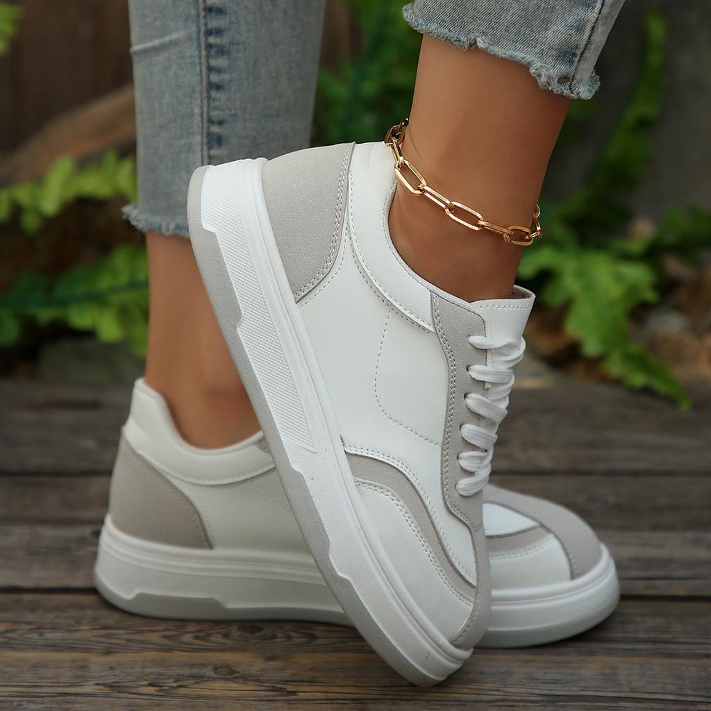 Women Sports Shoes New Tennis Running Canvas Sneakers Casual Basket Skateboard Spring Round Toe Flats Barefoot Sneakers Ladies
