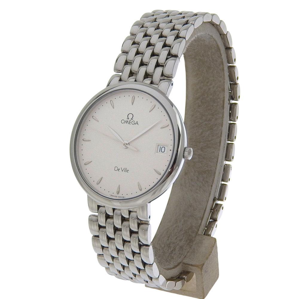 OMEGA De Ville Watches 7520.31 cal.1432 whiteDial Stainless Steel Quartz Analog display Boys Used