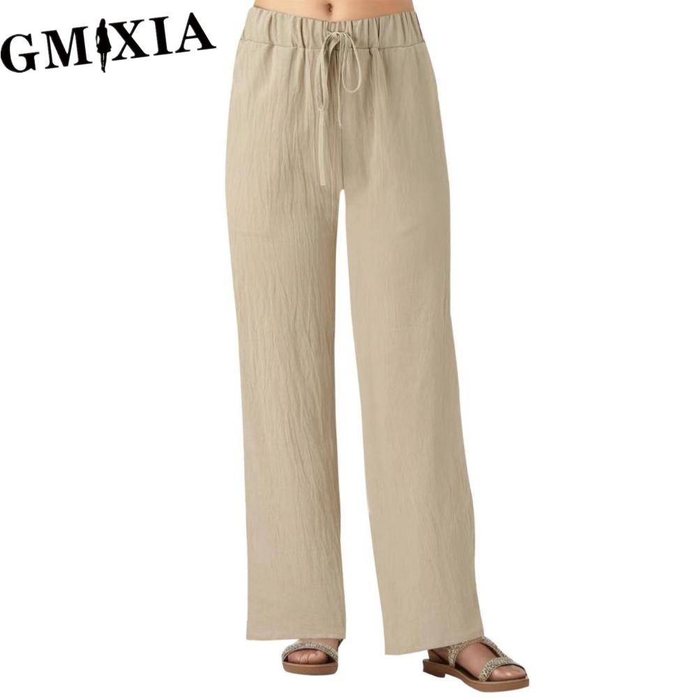 

GMXIA Женские Модные Повседневные Однотонные Брюки и Капри с Принтом XXXXXL хаки