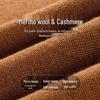 Hodo Men's Cashmere Blend Machine Washable Sweater