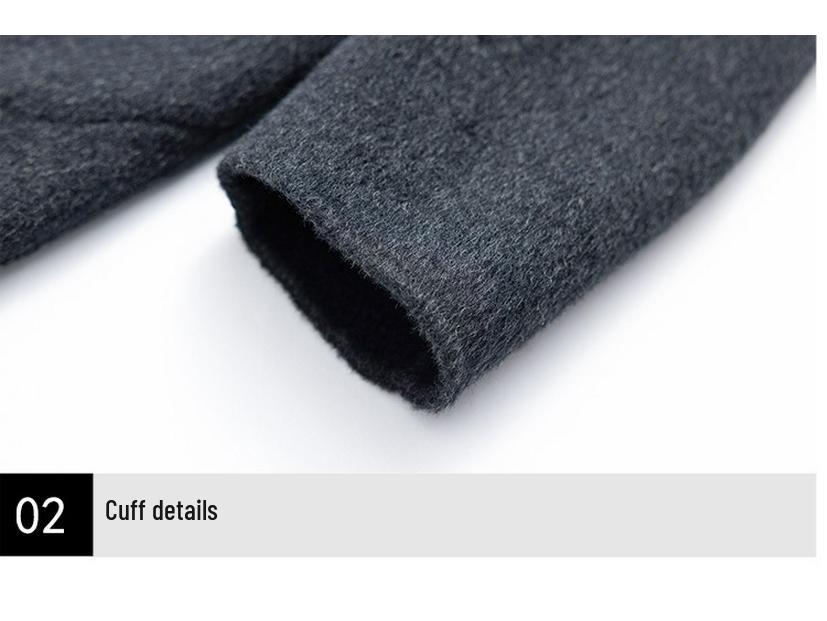 Women's Double-Faced Wool Camel Hair Coat - Autumn/Winter Style, Middle-Aged Mother's Loose, Slimming, Elegant Overcoat