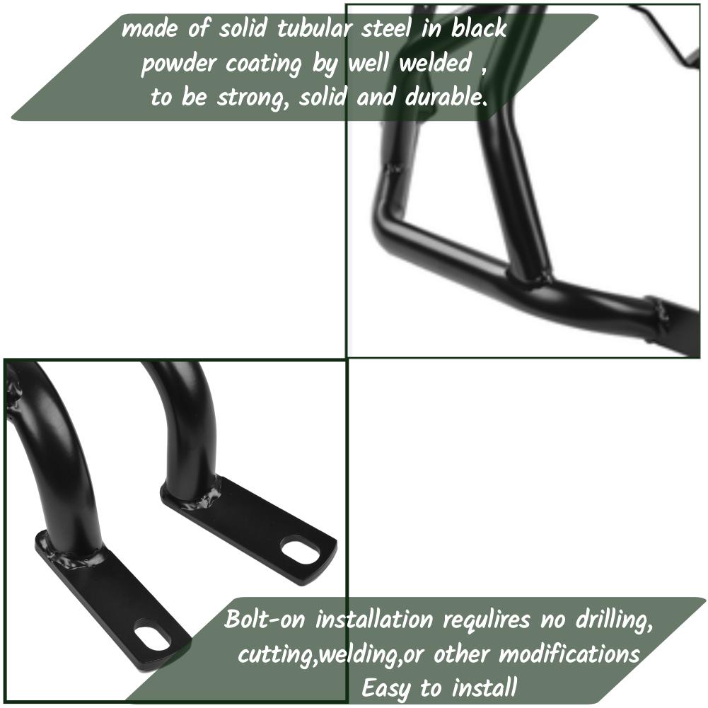 Motorcycle Bumper Frame Protection Highway Engine Guard Crash Bar For Kawasaki Z500 SE ABS 2025 Z400 Z250 2018-2024