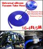 Car 4mm 5 Meters Blue Silicone Vacuum Tube Hose Pipe Silicon Tubing 16.4ft