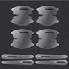 8pcs Car Door Bowl Anti-scratch Badge Clear Door Handle Sticker For Honda Accord Mugen Power Civic CRV Hrv Jazz Accessories ahx256