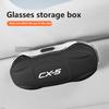 Für Mazda CX-5 2012 KF 2017-2023 2. Gen CX5 2025 2026 Auto Sonnenblende Sonnenbrillen Auto Brillenetui Brillenhalter Clip Box Zubehör