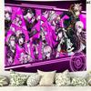 Dangan Ronpa Wall Tapestry Aesthetic Wall Hanging Printed Fabric Blanket Decorative Tapestries for Bedroom Living Room Home Decor