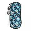 Pokemoned Characters Cartoon Glasses Case Women Travel Zipper Glasses Storage Box Charming Eye Contacts Case