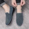 Hollow Breathable Flat Men's Leather Shoes 2025 Trend Footwear Offer Retro Low Price Designer Slip-on Male Casual Loafers Shoe