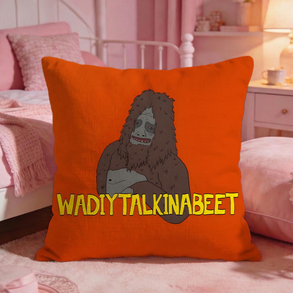 SSassy The SasquatchS Funny Cushion Cover Premium Comfort Reversible Pillow Cove Two In One Design For Any Room Car Interior