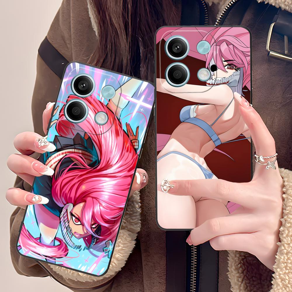 Dandadan Aira Shiratori Phone Case for POCO F7 F6 F5 F4 F3 F2 Pro GT C75 C71 C65 C61 C40 Pro Ultra Colorful Printing Cover Cover