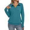 Women's Solid-color Fashionable Long-sleeved Top