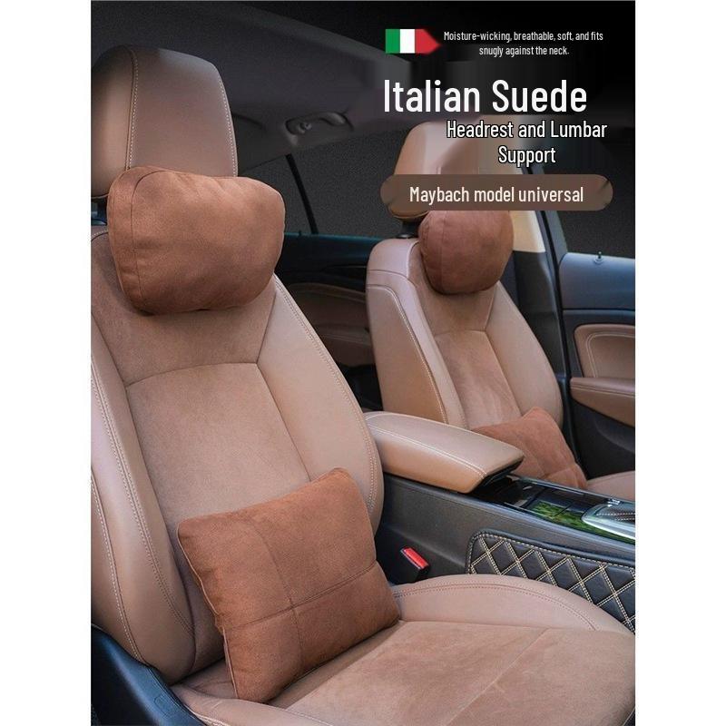 Headrest and Lumbar Support Pillow for Discovery Sport, Aurora, Discovery 4/5, Range Rover Sport, Autobiography, Velar.