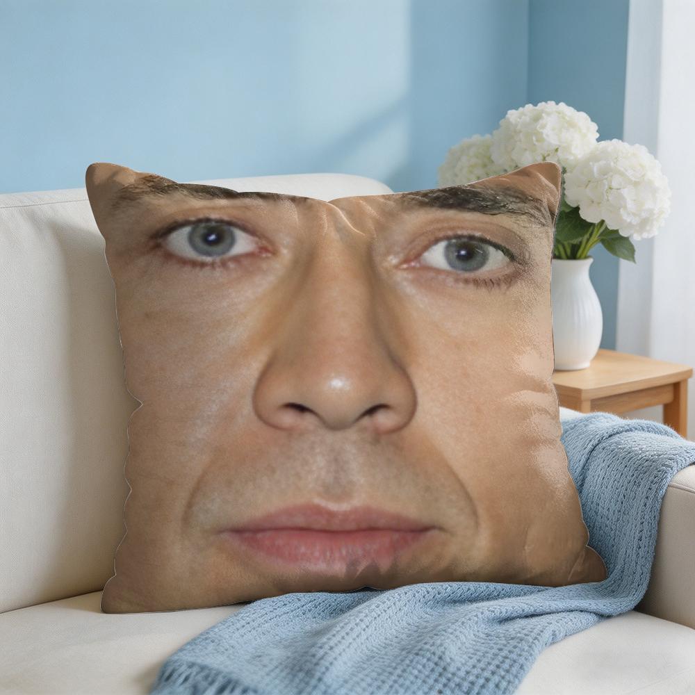Nordic Style Nicolas Cage Rabbit Cushion Cover Square Pillow Bedroom Sofa Leisure Comfort Living Room Home Decoration X