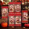 6pcs Traditional New Year Red Envelopes Cartoon Lucky Money Packets  Spring Festival Supplies