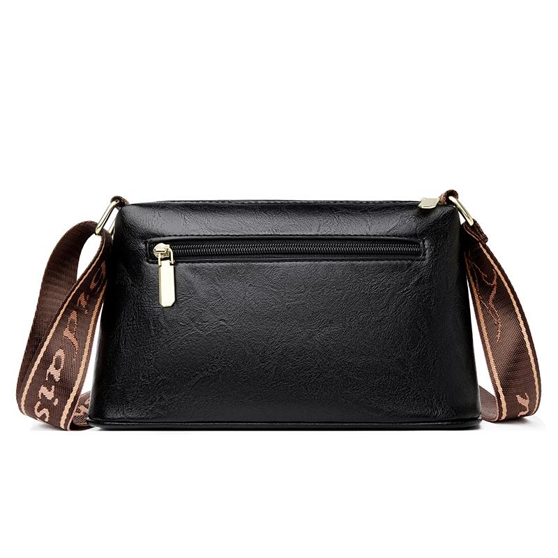 Luxury Retro Floral Embossed Leather Crossbody Bag for Women – Fashion Shoulder Bag with Wide Strap, Casual Daily & Travel Handbag