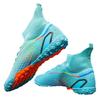 X2308 Football Shoes Men's High-top Spikes and Broken Nails Student Grass Game Training Shoes