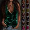2026 Spring/Summer Women's Sexy Sleeveless Button Vest Tank Top