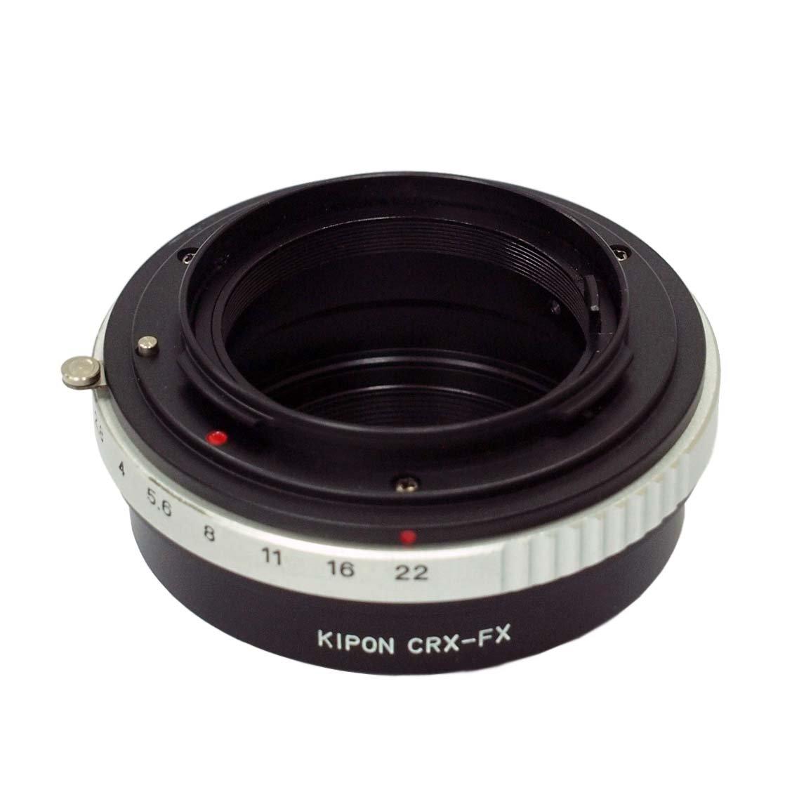 

KIPON Mount Adapter for Contarex Mount Lenses to Fujifilm Cameras CRX-FX X-Mount (Product Code 013151)