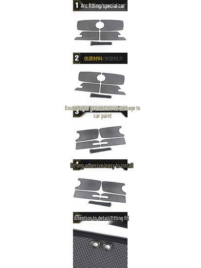 XC90 Insect-Proof Net Sequin & Water Tank Cover Panel Modifications for 20 Models