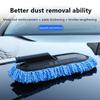 Microfiber Car Duster Suit Retractable Microfiber Car Dust Mop Home Cleaning Dust Removal Brushes Towels Kits