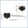 KIMISS Brake Stop Light Switch Stopper - 12V Normally Open Pull To Make for Most Classic 180008, 0-579-51