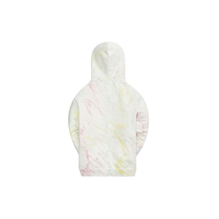 Kith Marble Williams III Hoodie With Fleece Lining Unisex Tops Red KH2705-612