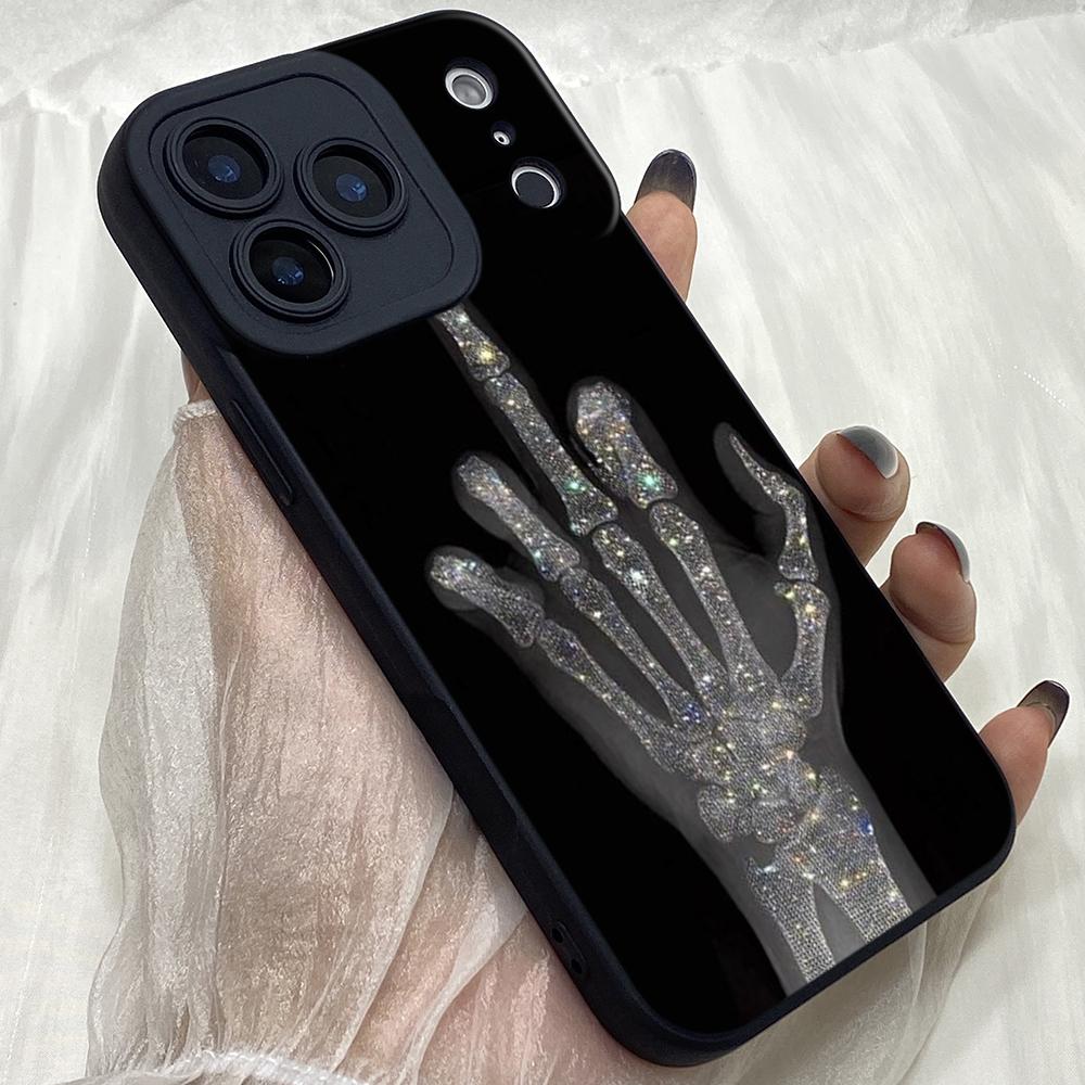 M482 Gesture Greeting Design Art Angel Eyes Soft Phone Cases for iPhone Samsung Galaxy Xiaomi Rdemi Huawei Honor Infinix Realme OPPO vivo All Model